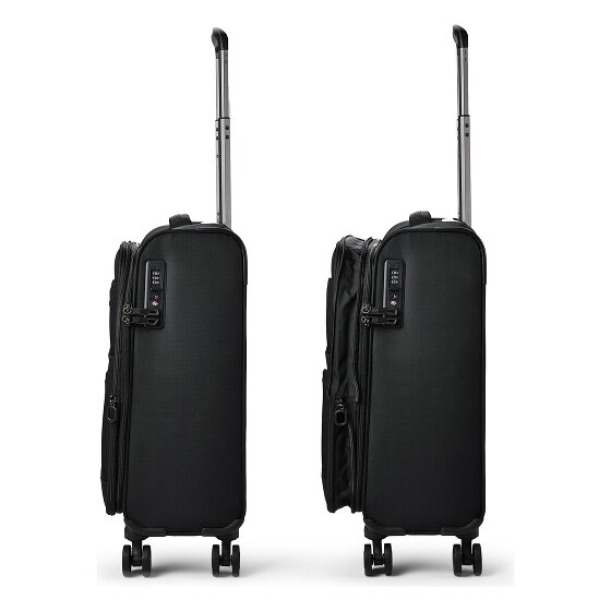 Cocoono Mauritius 4 Rollen Kabinentrolley S 58 cm mit Dehnfalte