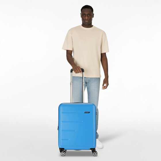 Gabol Future Plus 4 Rollen Kabinentrolley 55 cm mit Dehnfalte