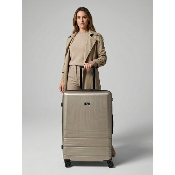 camel active Hanoi 4 Rollen Trolley L 78 cm mit Dehnfalte