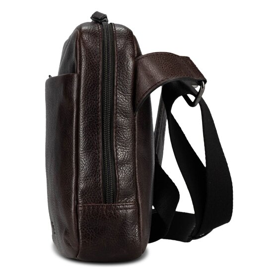 Jost London Mini Bag Umhängetasche XS Leder 18 cm