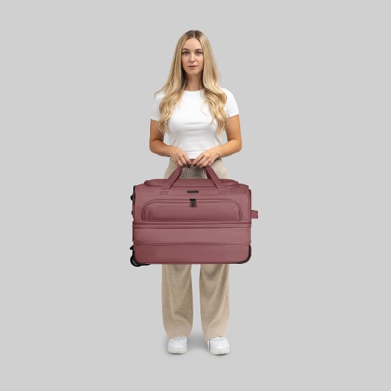 Redolz Duffle Essentials 2-Rollen Reisetasche 55 cm M mit Dehnfalte
