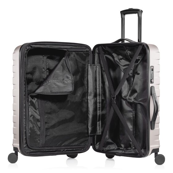 Pack Easy Clipper by Pack Easy Kosmo 4 Rollen Trolley 67 cm mit Dehnfalte