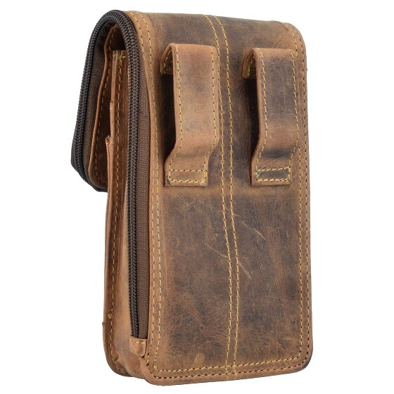 Greenburry Vintage Gürteltasche Leder 10 cm