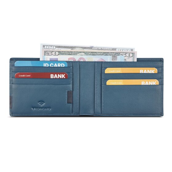Roncato Monaco Geldbörse RFID Schutz Leder 12 cm