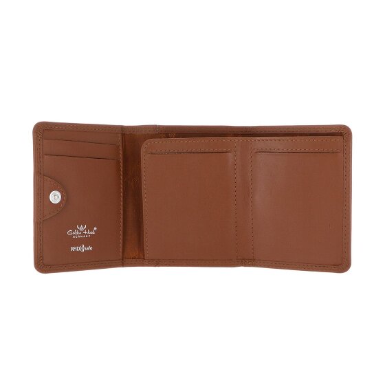 Golden Head Polo Geldbörse RFID Schutz Leder 10 cm