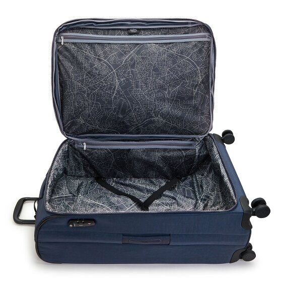 Kipling Basic New Youri Spin 4 Rollen Trolley L 76 cm mit Dehnfalte