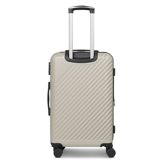 Check.In Paradise 2.0 4 Rollen Trolley M 68 cm mit Dehnfalte
