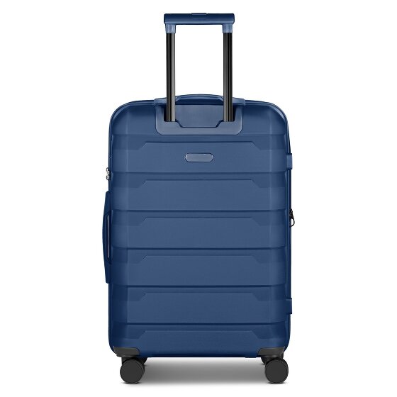 d&n South Dakota 4 Rollen Trolley M 66 cm mit Dehnfalte