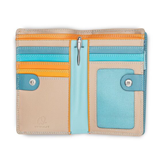 Mywalit Geldbörse RFID Schutz Leder 8 cm