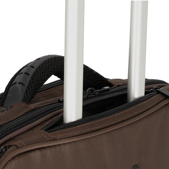 Dermata 2 Rollen Businesstrolley 41 cm Laptopfach