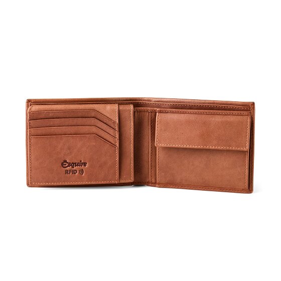 Esquire Chicago Geldbörse RFID Schutz Leder 12.5 cm