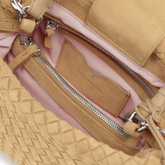 LES VISIONNAIRES Issac Weave Handtasche Leder 31 cm