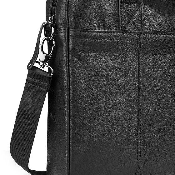 Bugatti Black Magic Aktentasche Leder 36 cm