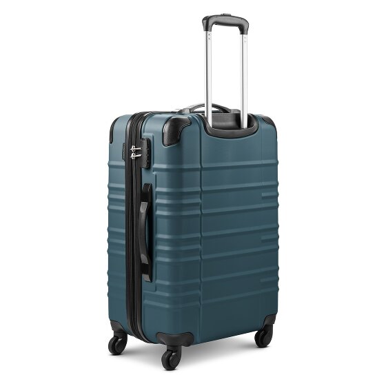 Wenger Amplar Evo 4 Rollen Trolley M 65 cm mit Dehnfalte