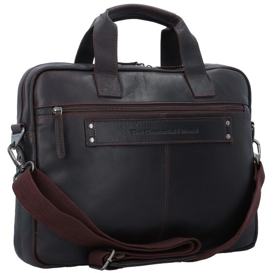 The Chesterfield Brand Wax Pull Up Aktentasche Leder 40 cm Laptopfach