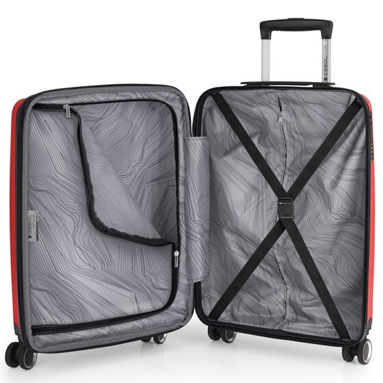 Gabol Kume 4 Rollen Kofferset 3-teilig mit Dehnfalte