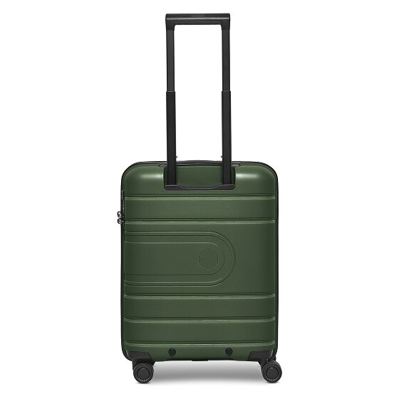 Redolz Essentials 11 4 Rollen Kabinentrolley 55 cm mit Dehnfalte