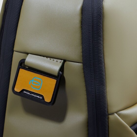 Piquadro Corner Business-Rucksack RFID Schutz 43 cm Laptopfach