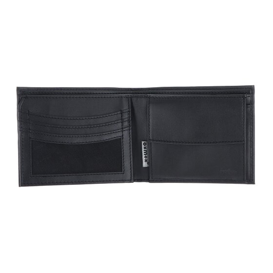 oxmox Leather Geldbörse RFID Schutz Leder 12 cm