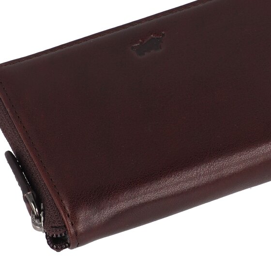 Braun Büffel Arezzo Kreditkartenetui RFID Schutz Leder 11.5 cm