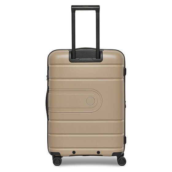 Redolz Essentials 11 4 Rollen Trolley 66 cm mit Dehnfalte