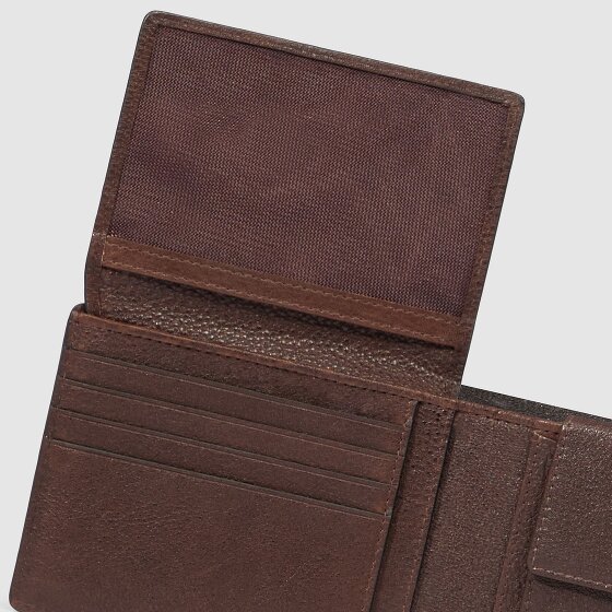 Piquadro Hedley Geldbörse RFID Schutz Leder 12.5 cm