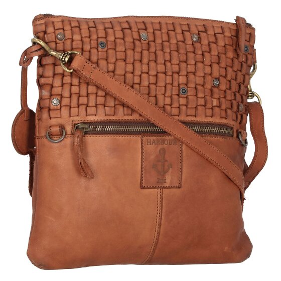 Harbour 2nd Soft Weaving Phillipine Umhängetasche Leder 30 cm