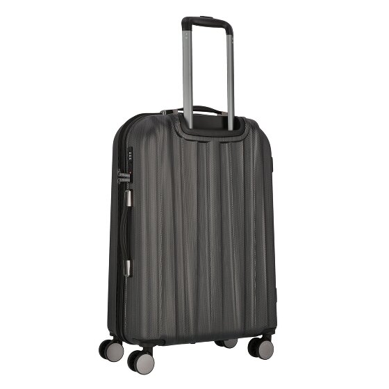 Polestream Moonrock 4 Rollen Trolley M 69 cm mit Dehnfalte