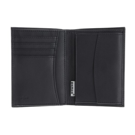 oxmox Leather Geldbörse RFID Schutz Leder 13 cm