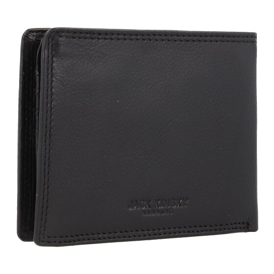 Jack Kinsky Montreal Geldbörse RFID Schutz Leder 12 cm