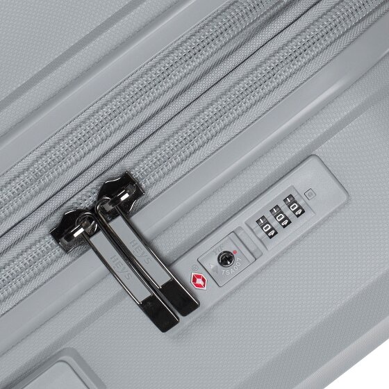 Heys AirLite 4 Rollen Trolley L 76 cm mit Dehnfalte