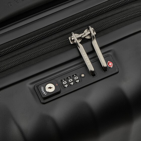 Delsey Paris Carrousel 2 4 Rollen Kabinentrolley 55 cm mit Dehnfalte