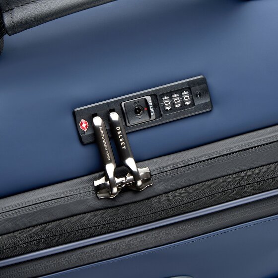 Delsey Paris Turenne Soft 4 Rollen Trolley 68 cm mit Dehnfalte