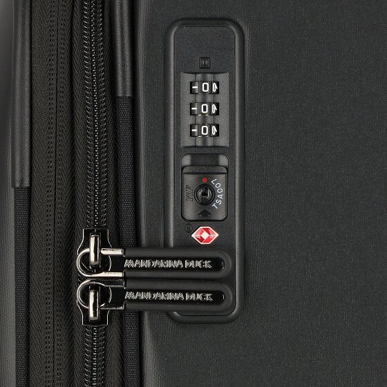 Mandarina Duck Eco Coated 4 Rollen Trolley L 78 cm mit Dehnfalte