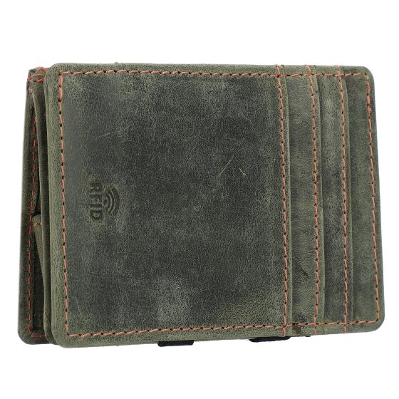 Greenburry Vintage Geldbörse Leder 7.5 cm