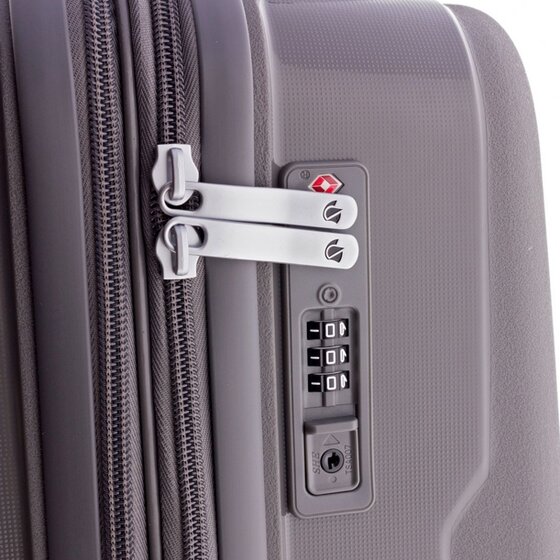 Gladiator 3500 4 Rollen Trolley 65 cm mit Dehnfalte