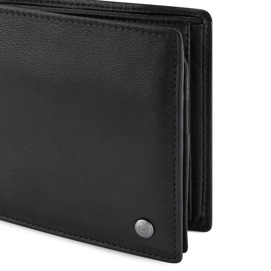 Bugatti Black Magic Geldbörse RFID Schutz Leder 12 cm