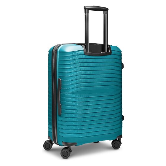 Stratic Shine 4 Rollen Trolley 66 cm mit Dehnfalte
