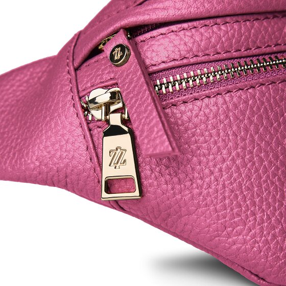 Lazarotti Bologna Leather Double-Zip Gürteltasche Crossbody Leder 25 cm
