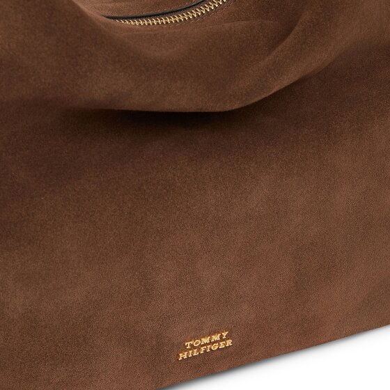 Tommy Hilfiger TH Statement Leather Schultertasche Leder 42 cm