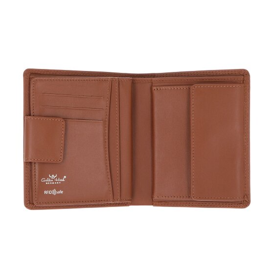 Golden Head Polo Geldbörse RFID Leder 10 cm