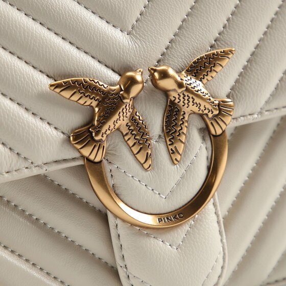 PINKO Love One Umhängetasche Leder 26.5 cm