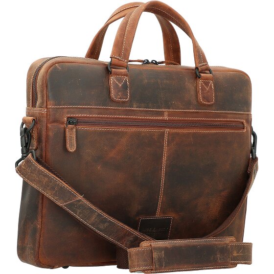 Jack Kinsky Baltimore 8 Aktentasche Leder 40 cm Laptopfach