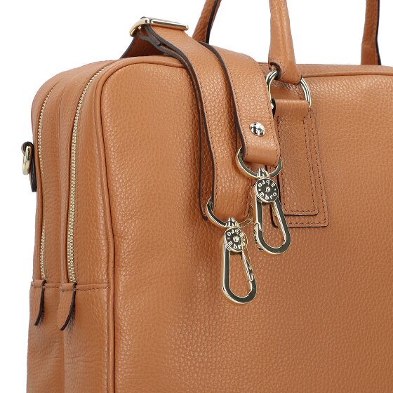 abro Adria Aktentasche Leder 40 cm