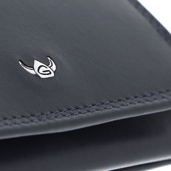 Golden Head Polo Geldbörse RFID Schutz Leder 10 cm