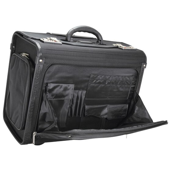d&n Business & Travel 2 Rollen Businesstrolley 35 cm Laptopfach