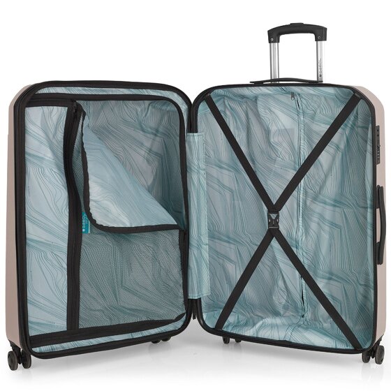 Gabol Mercury 4 Rollen Trolley L 76 cm mit Dehnfalte