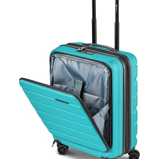 Franky Munich 4.0 4 Rollen Kabinentrolley 55 cm Laptopfach mit Dehnfalte