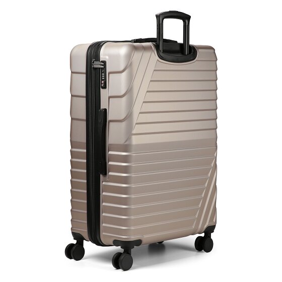 Cocoono Larnaka 4 Rollen Trolley 78 cm mit Dehnfalte