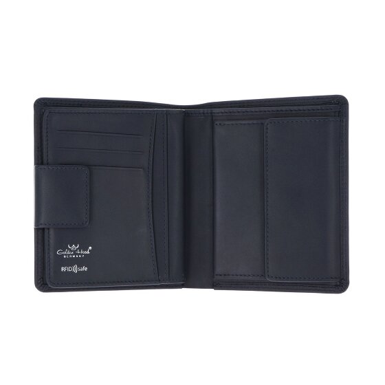 Golden Head Polo Geldbörse RFID Schutz Leder 13 cm